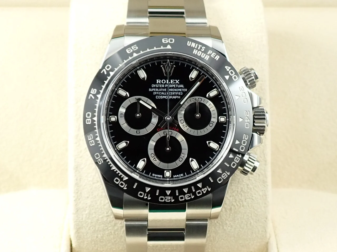ロレックス デイトナ Ref.116500LN ステンレススチール ブラック文字盤 - Image 2