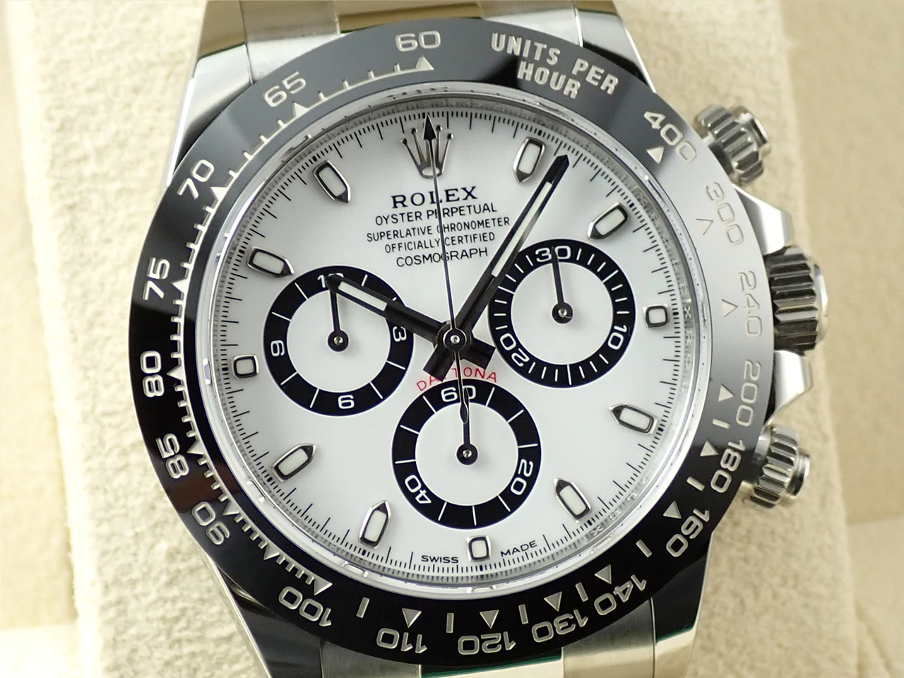 ロレックス デイトナ Ref.116500LN ステンレススチール ホワイト文字盤 - Image 3