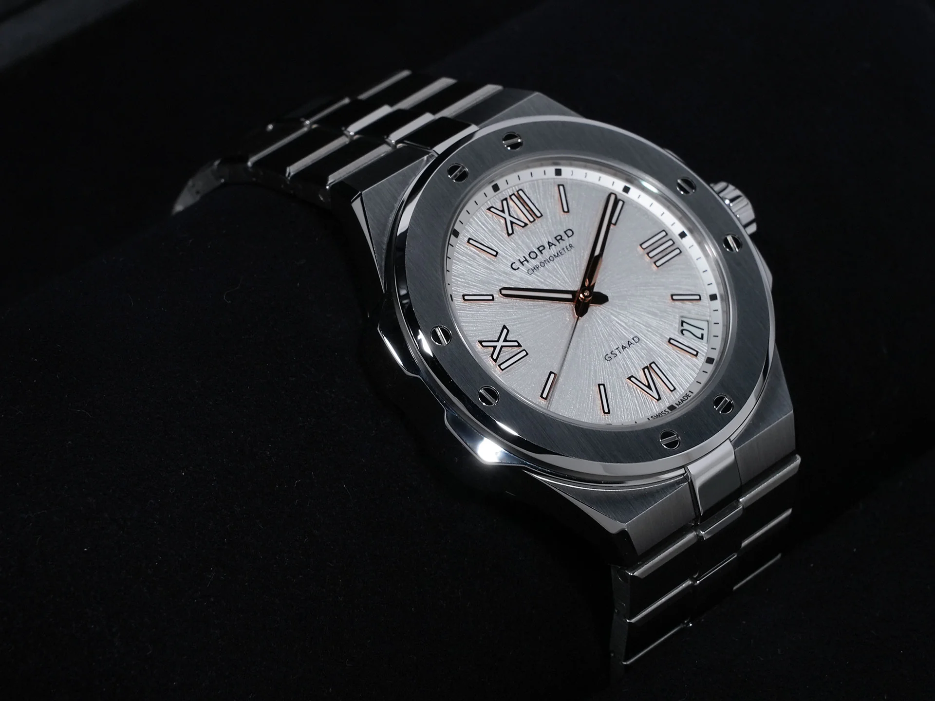 ショパール アルパインイーグル Ref.298600-3009 シルバー文字盤 美品 t6v37wi2 - Image 5
