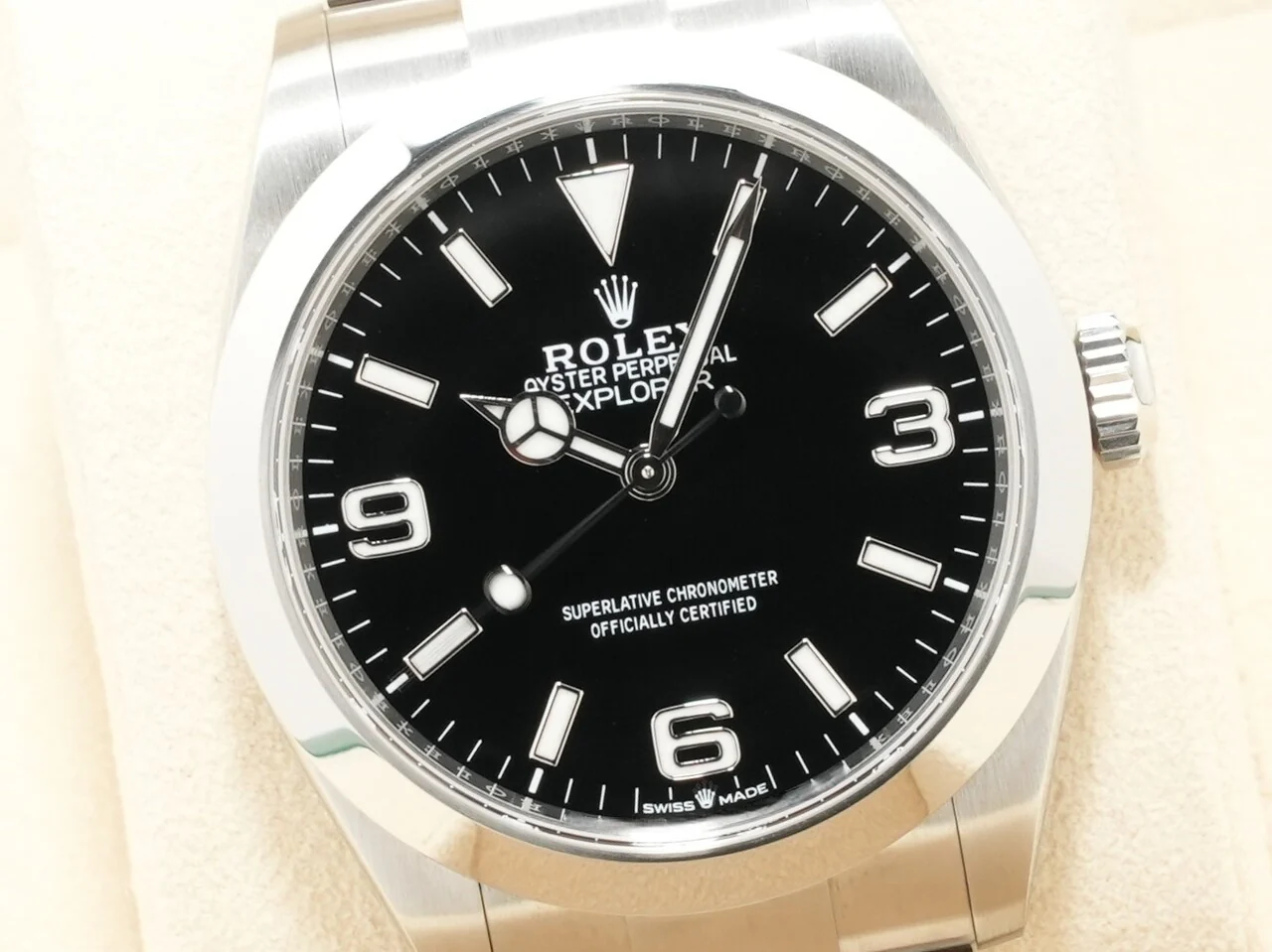 ロレックス エクスプローラー40 Ref.224270 ステンレススチール ブラック文字盤 - Image 3