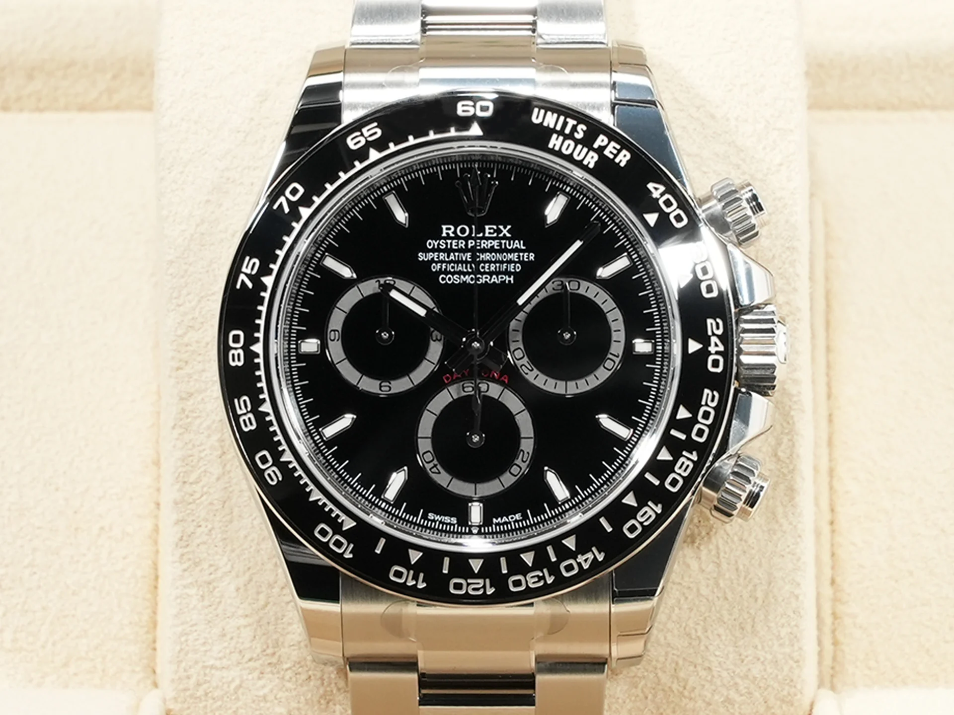 ロレックス デイトナ Ref.126500LN ステンレススチール ブラック文字盤 - Image 2