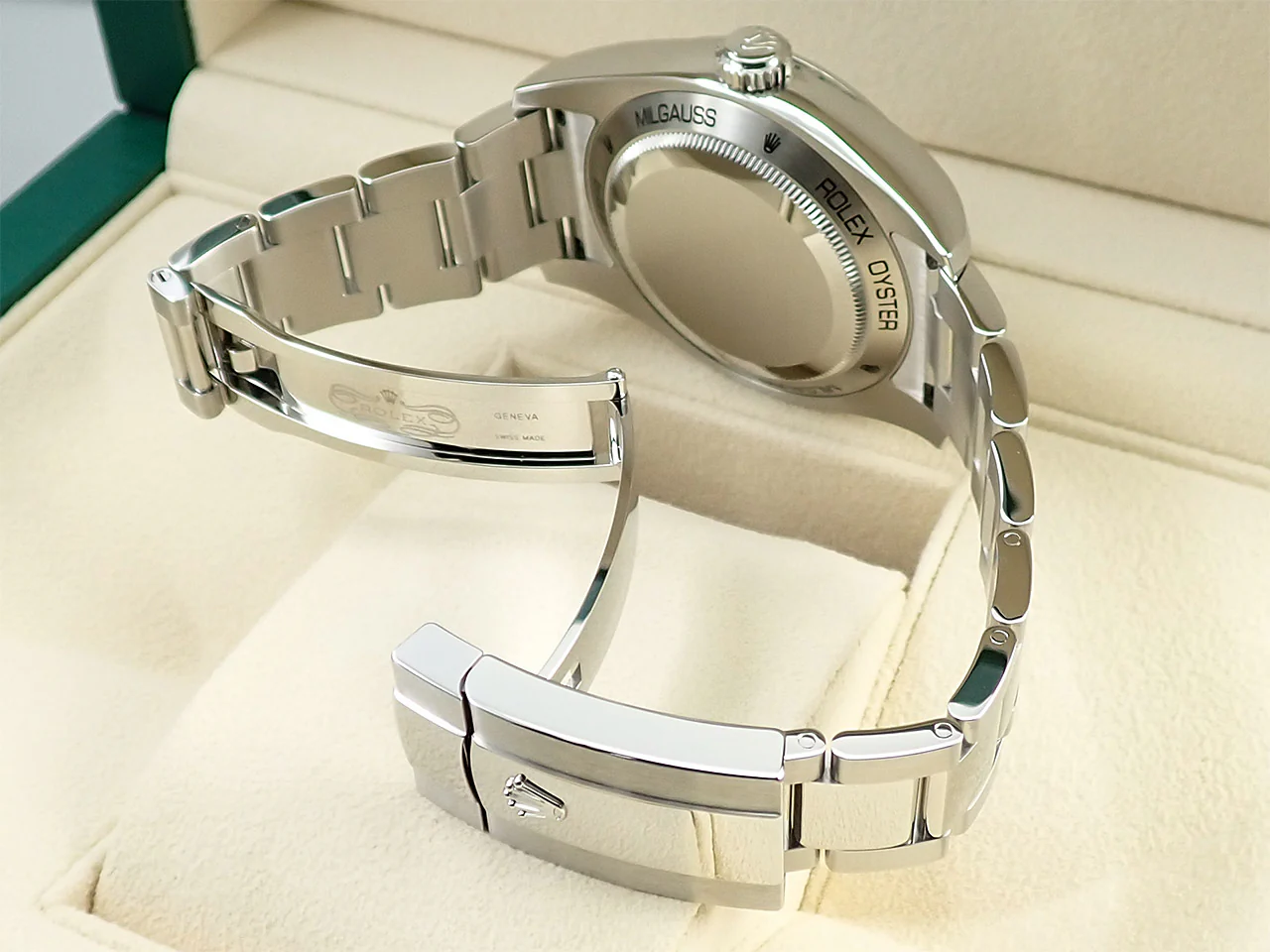ロレックス ミルガウス Ref.116400GV ステンレススチール ブラック文字盤 - Image 7