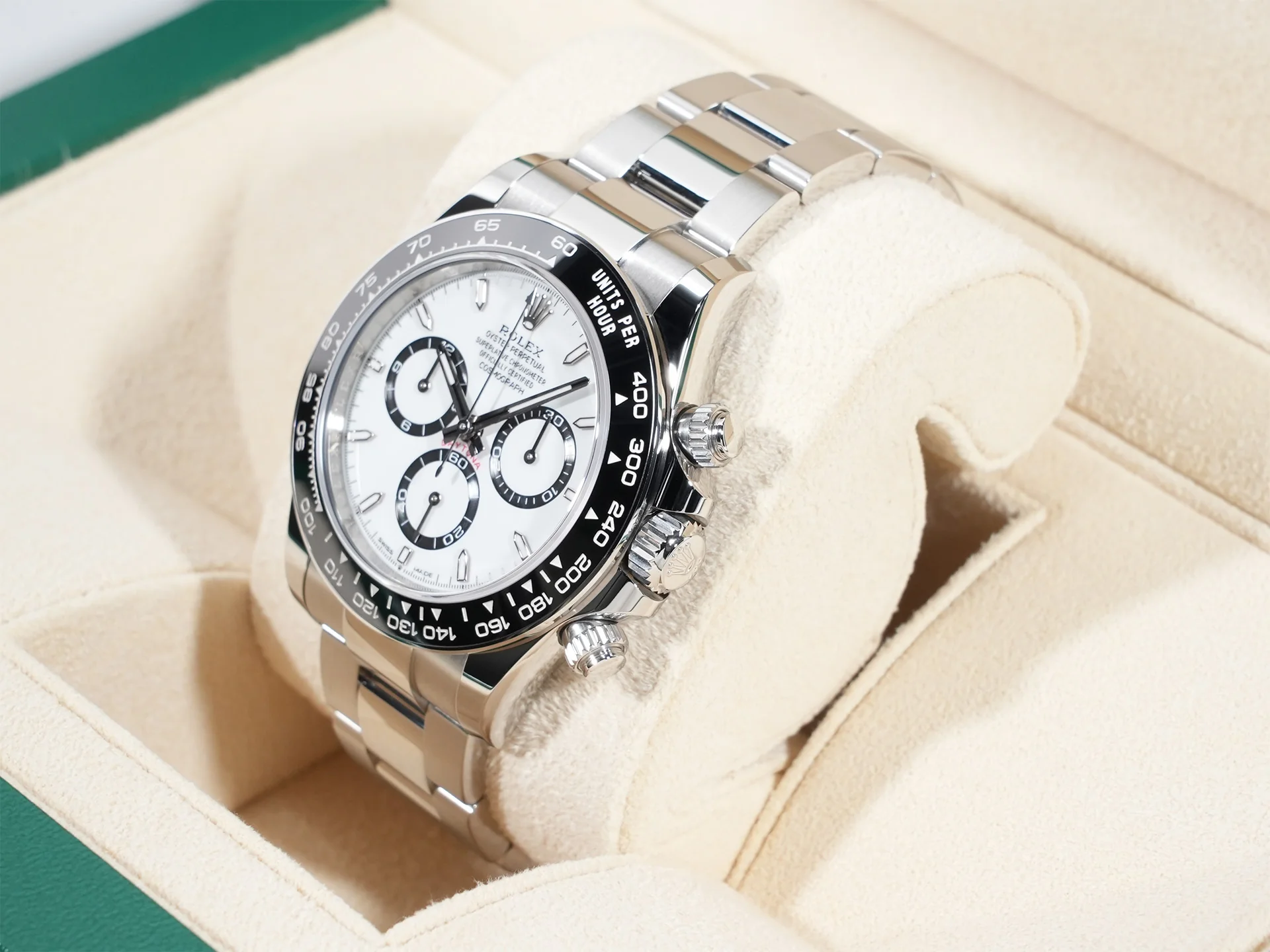 ロレックス デイトナ Ref.126500LN ステンレススチール ホワイト文字盤 - Image 4