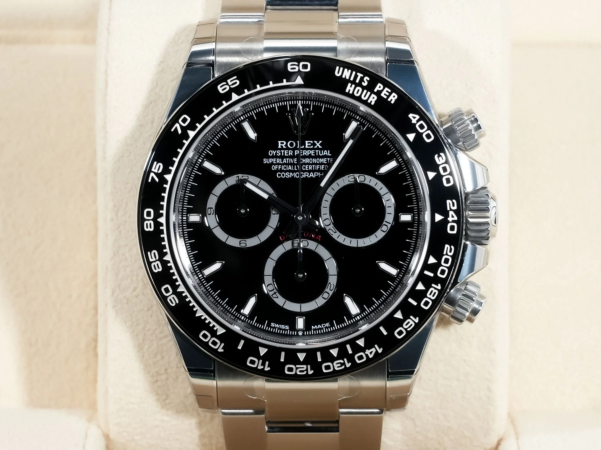 ロレックス デイトナ Ref.126500LN ステンレススチール ブラック文字盤 - Image 2