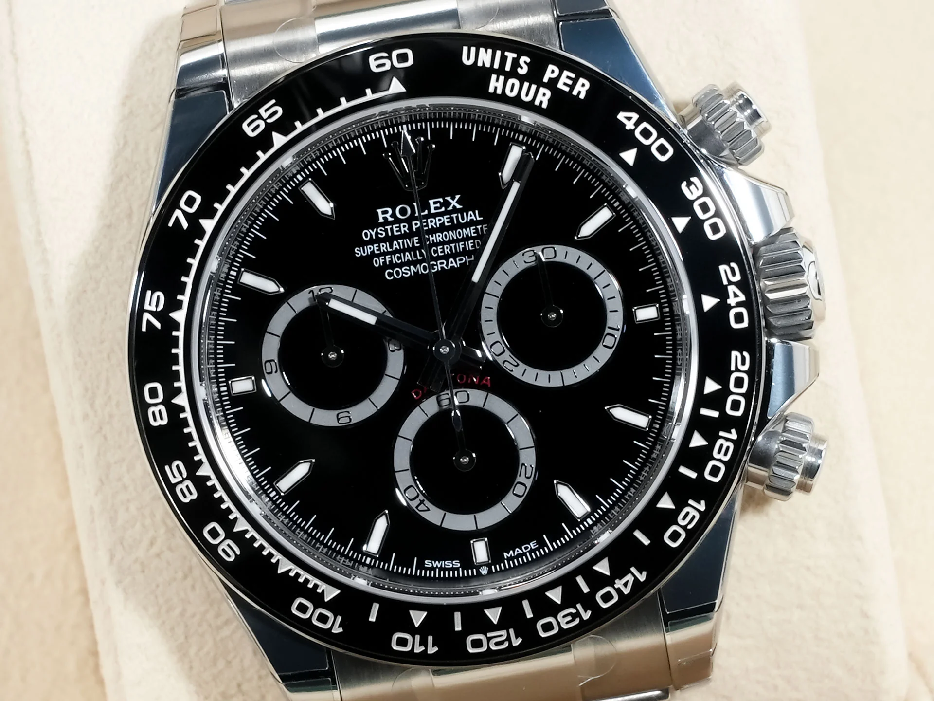 ロレックス デイトナ Ref.126500LN ステンレススチール ブラック文字盤 - Image 3