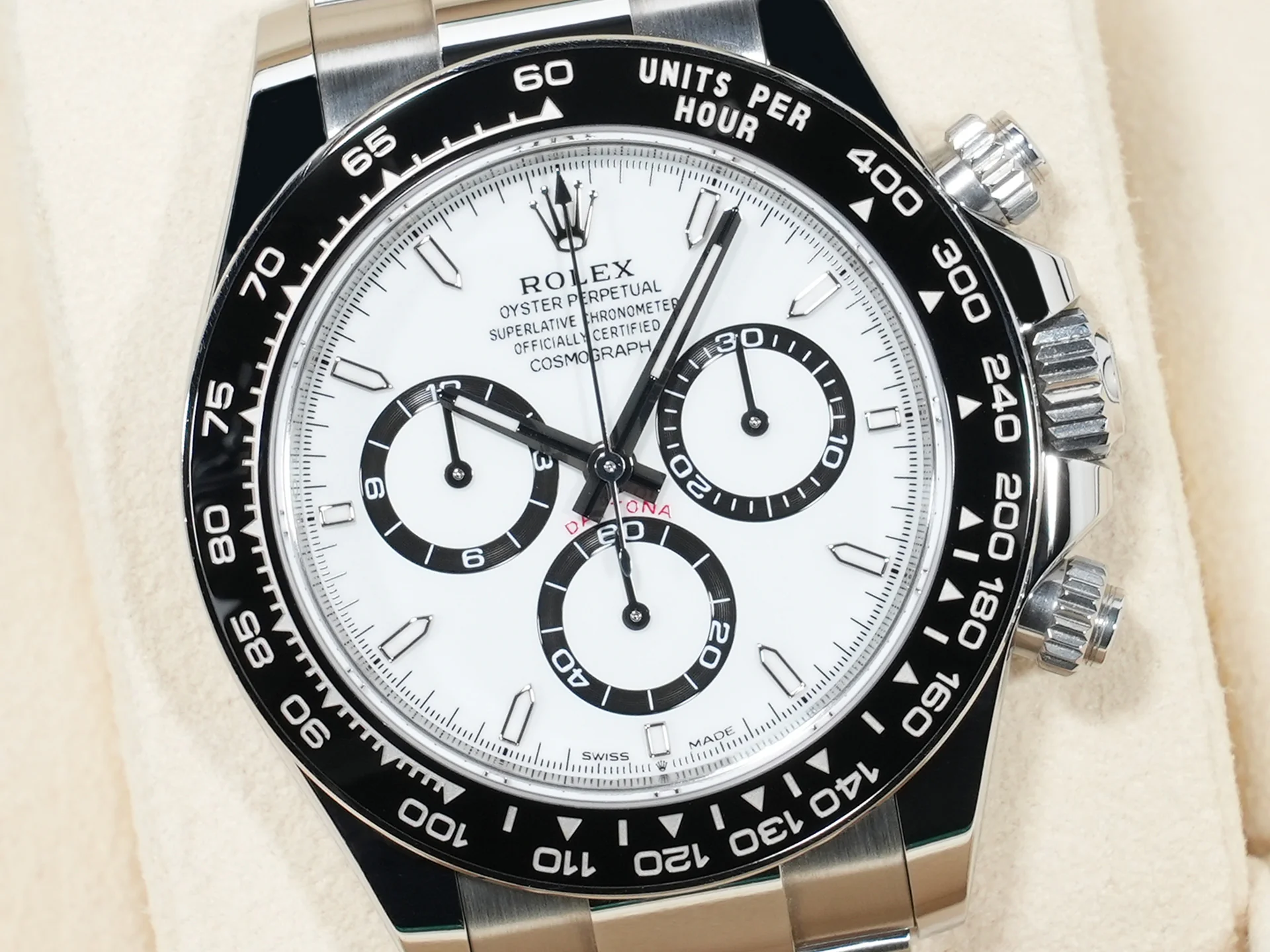 ロレックス デイトナ Ref.126500LN ステンレススチール ホワイト文字盤 中古 th89nxr6 - Image 3