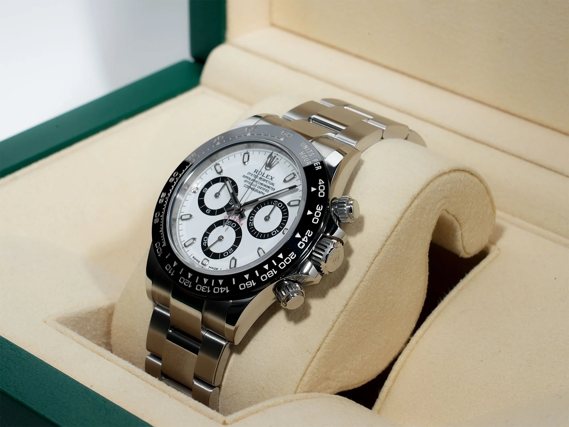 ロレックス デイトナ Ref.116500LN ステンレススチール ホワイト文字盤 - Image 4