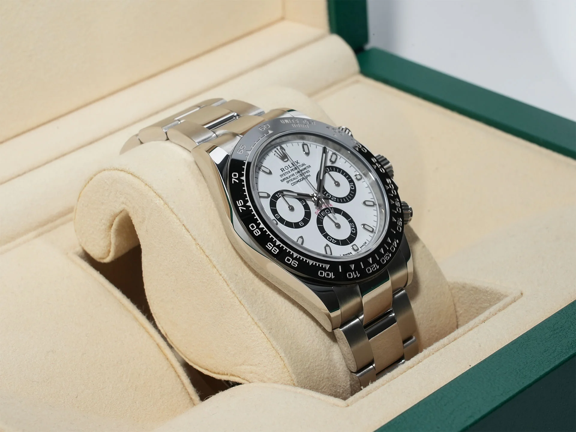 ロレックス デイトナ Ref.116500LN ステンレススチール ホワイト文字盤 - Image 5