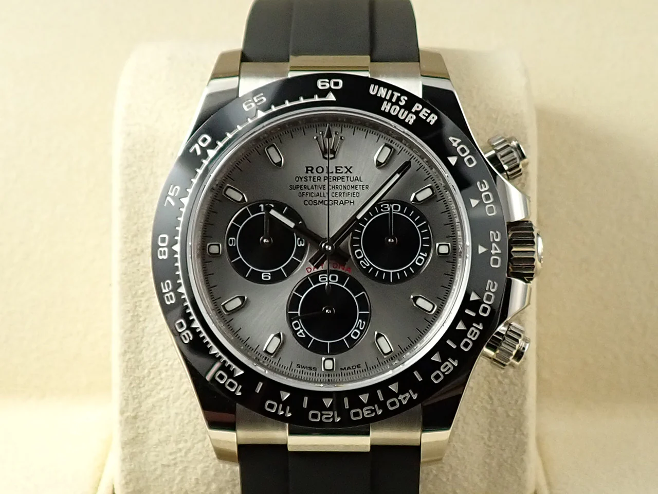 ロレックス デイトナ Ref.116519LN ホワイトゴールド スチールxブラック文字盤 - Image 2