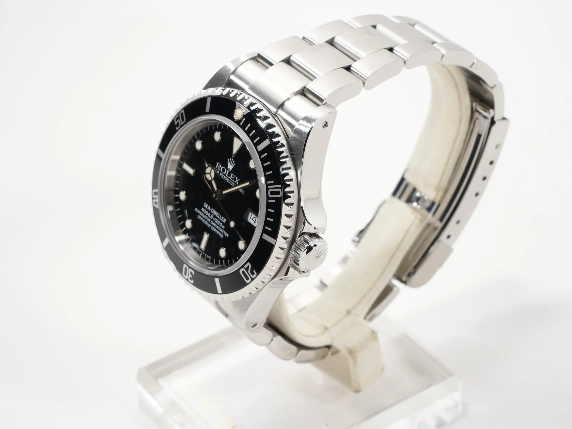 ロレックス シードゥエラー Ref.16600 ステンレススチール ブラック文字盤 - Image 4