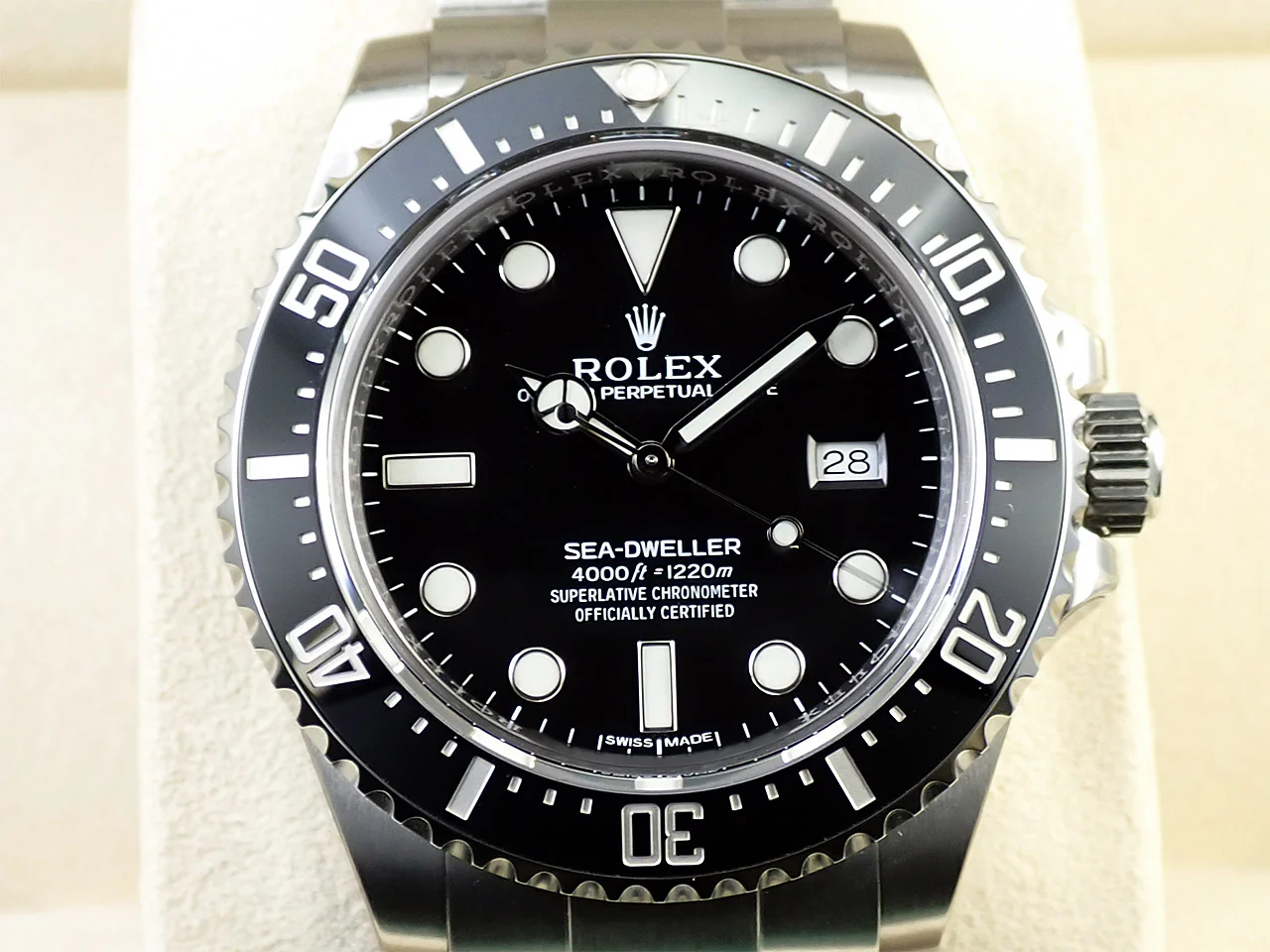 ロレックス シードゥエラー 4000 Ref.116600 ステンレススチール ブラック文字盤 - Image 3