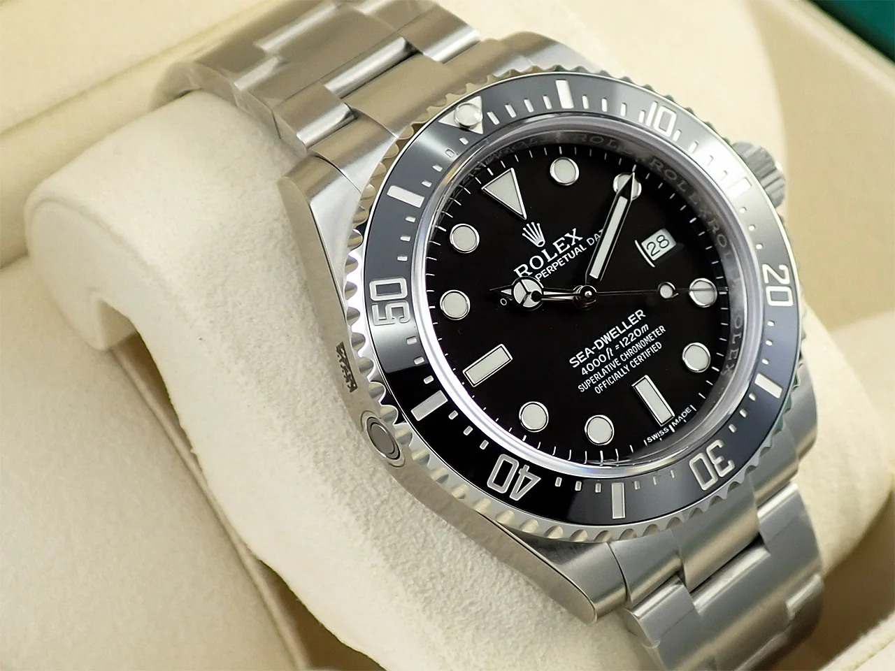 ロレックス シードゥエラー 4000 Ref.116600 ステンレススチール ブラック文字盤 - Image 5