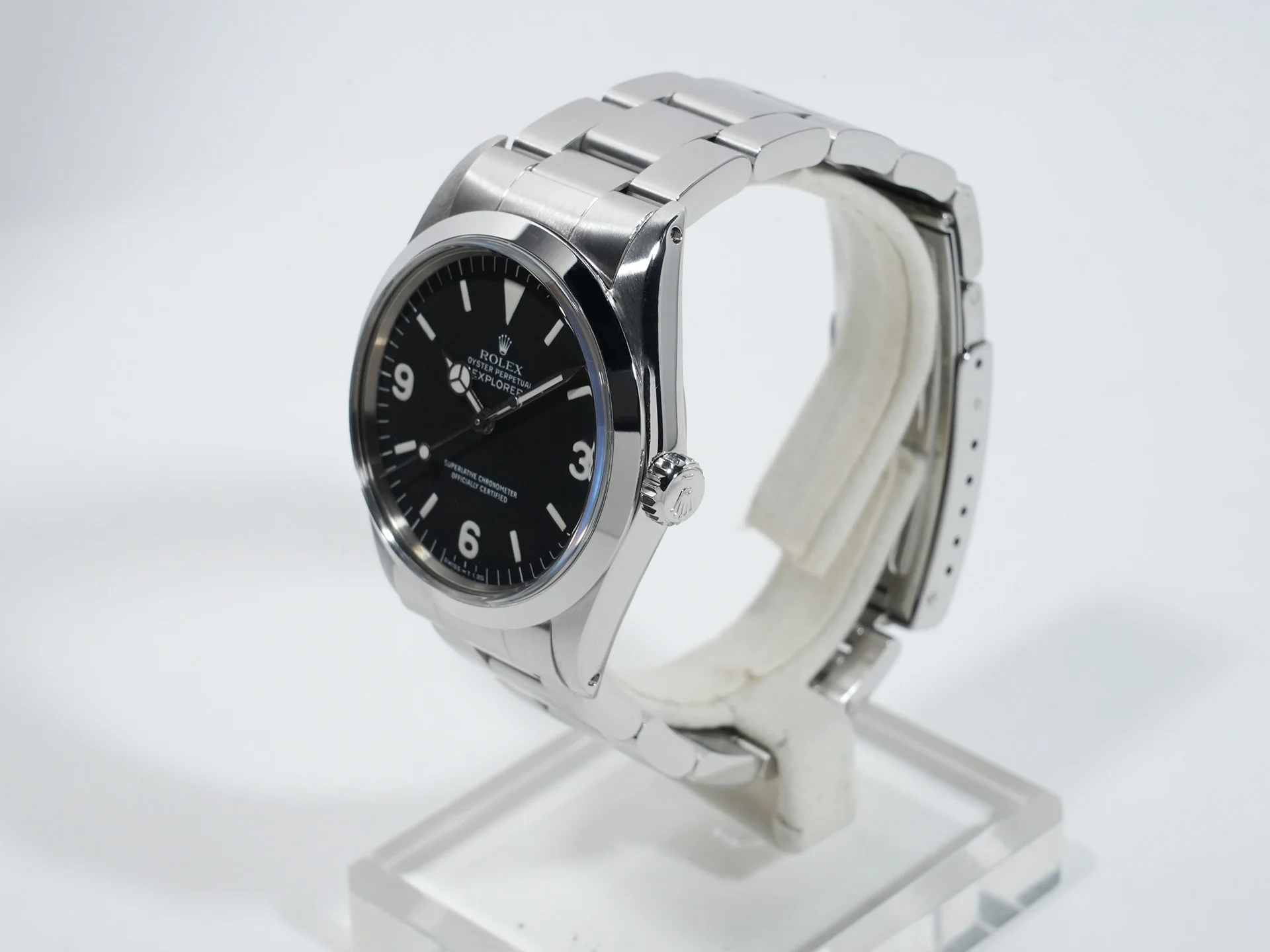 ロレックス エクスプローラーI Ref.1016 ステンレススチール ブラック文字盤 中古 tv8cfnfk - Image 4