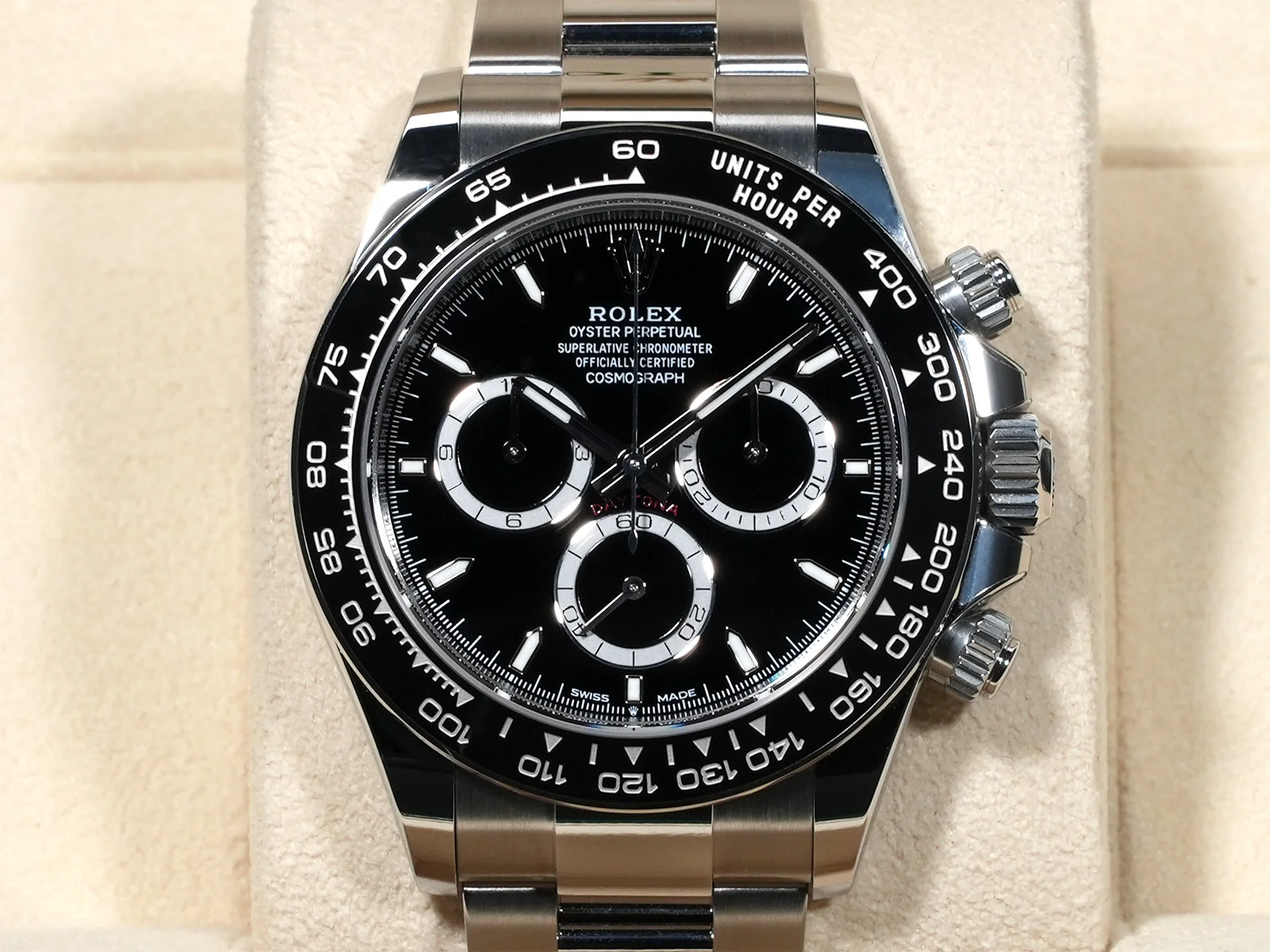ロレックス デイトナ Ref.126500LN ステンレススチール ブラック文字盤 - Image 2