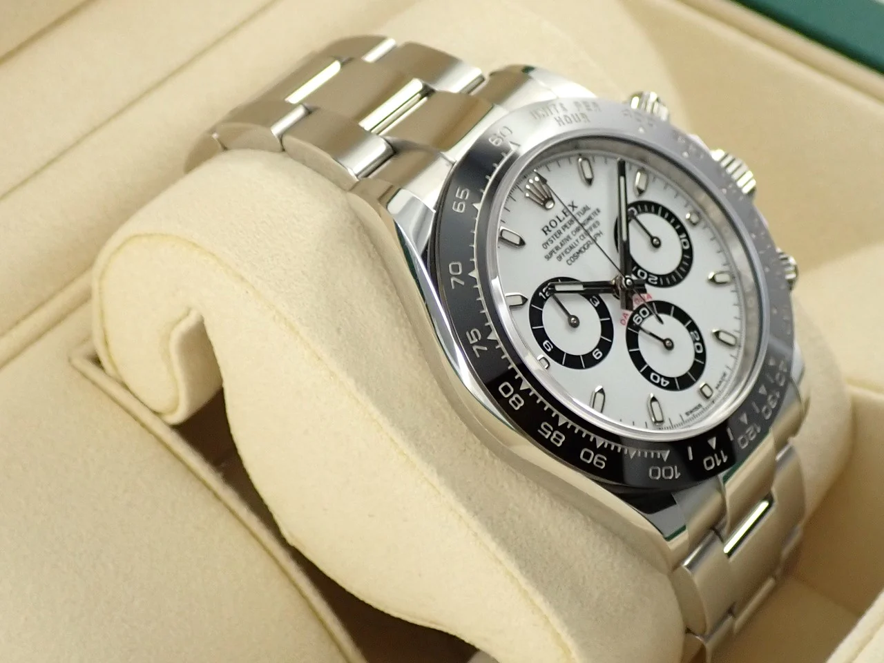ロレックス デイトナ Ref.116500LN ステンレススチール ホワイト文字盤 - Image 5