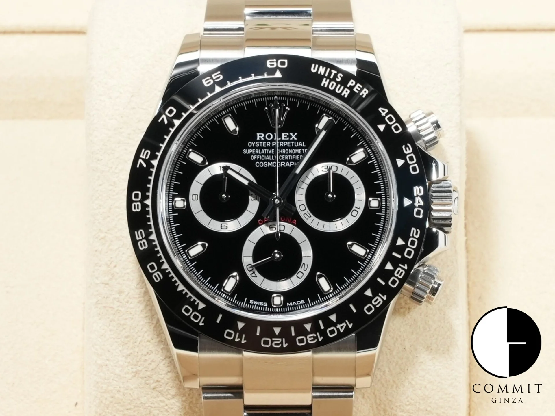 ロレックス デイトナ Ref.116500LN ステンレススチール ブラック文字盤