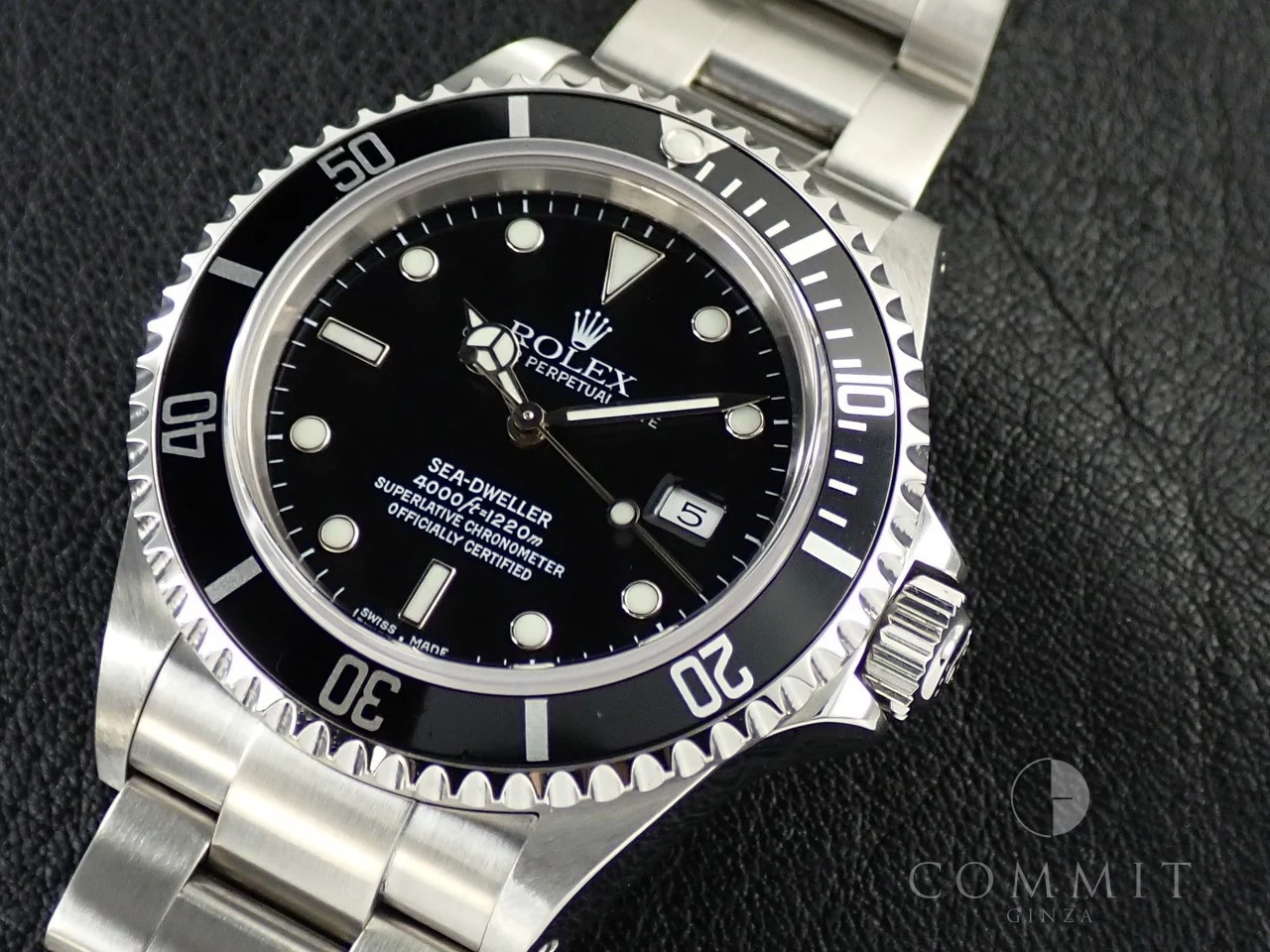 ロレックス シードゥエラー Ref.16600 ステンレススチール ブラック文字盤 - Image 11
