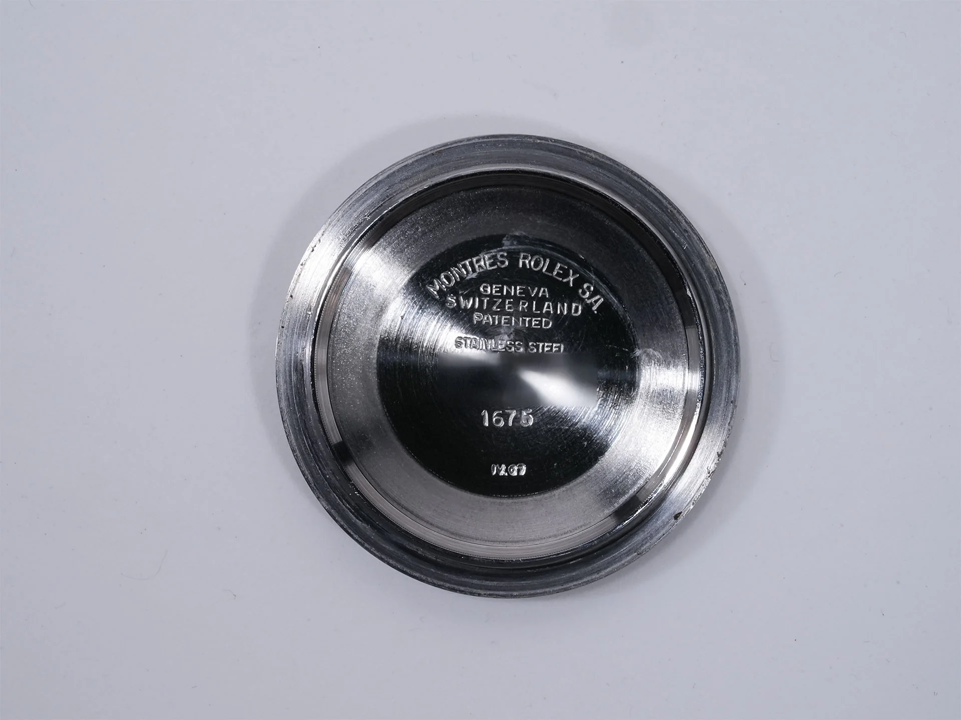 ロレックス GMTマスター Ref.1675 ステンレススチール ブラック文字盤 ジュビリーブレスレット 中古 tzm8t22b - Image 14