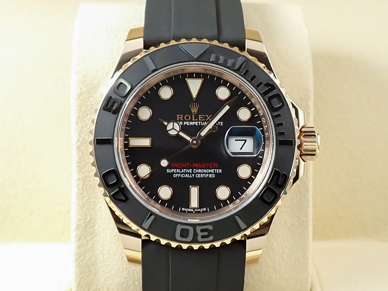 ロレックス ヨットマスター40 Ref.116655 エバーローズゴールド ブラック文字盤 - Image 2