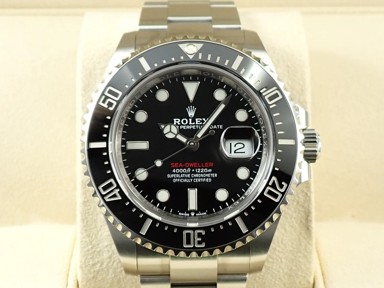 ロレックス シードゥエラー Ref.126600 ステンレススチール ブラック文字盤 - Image 2