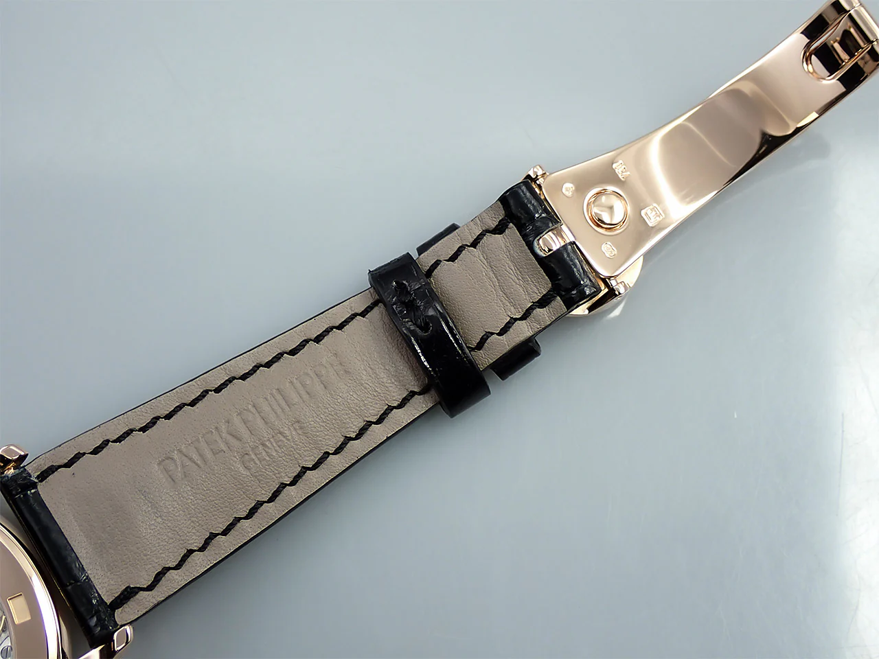 パテックフィリップ コンプリケーション ワールドタイム Ref.5110R-001 ローズゴールド シルバー文字盤 - Image 9