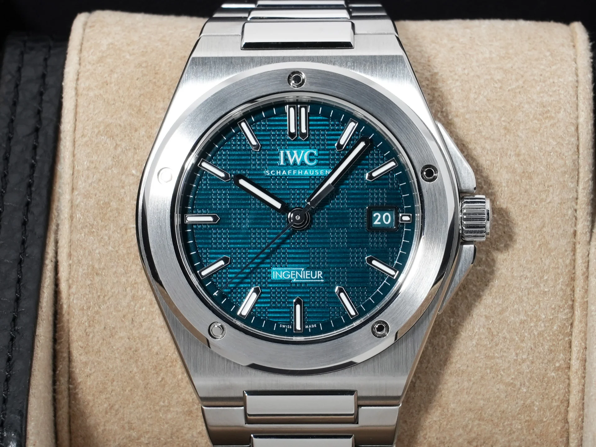 IWC インヂュニア オートマティック 40 Ref.IW328903 ステンレススチール グリーン文字盤 美品 u685ynra - Image 2