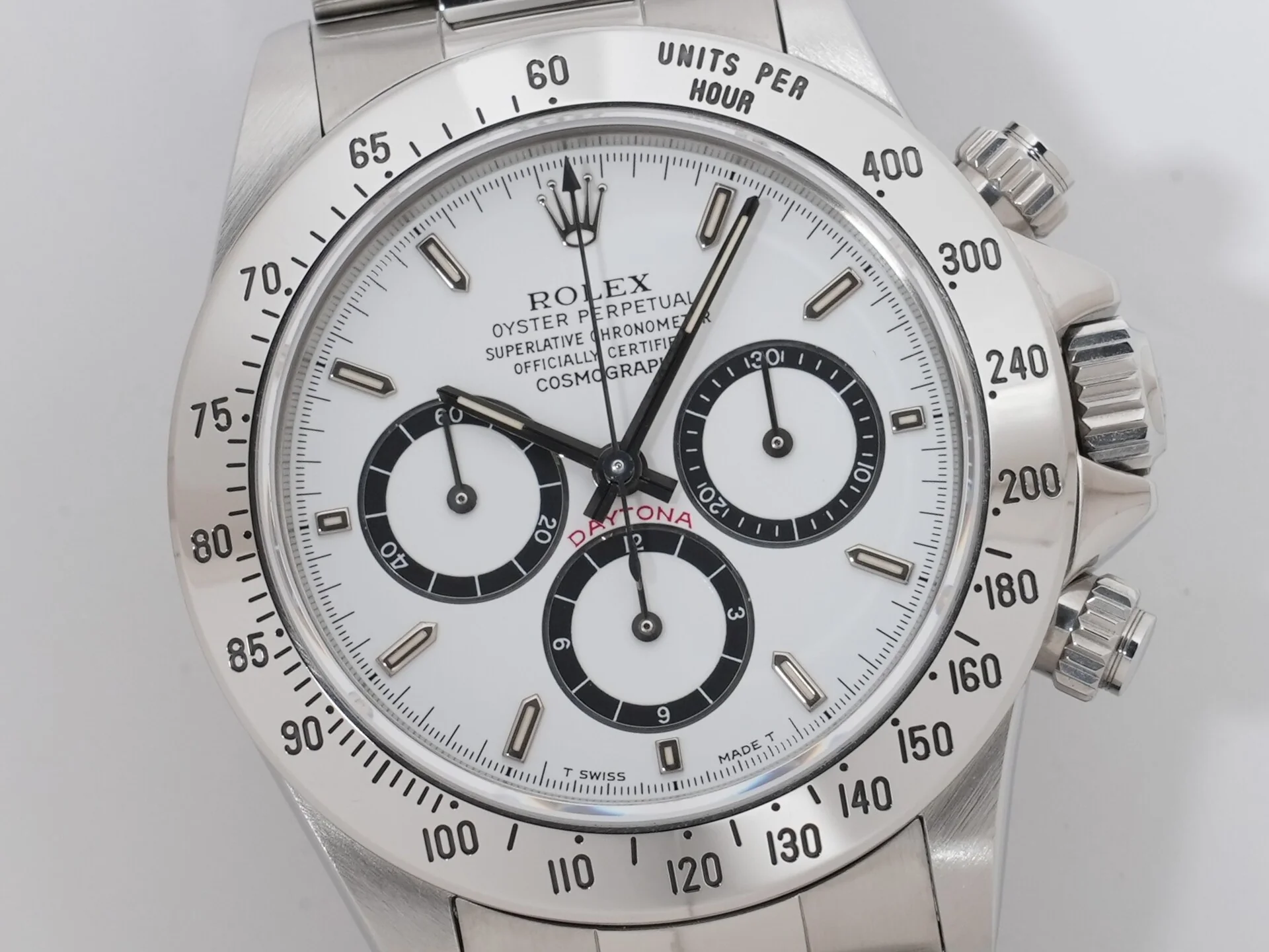 ロレックス デイトナ エルプリメロ Ref.16520 ステンレススチール ホワイト文字盤 - Image 3