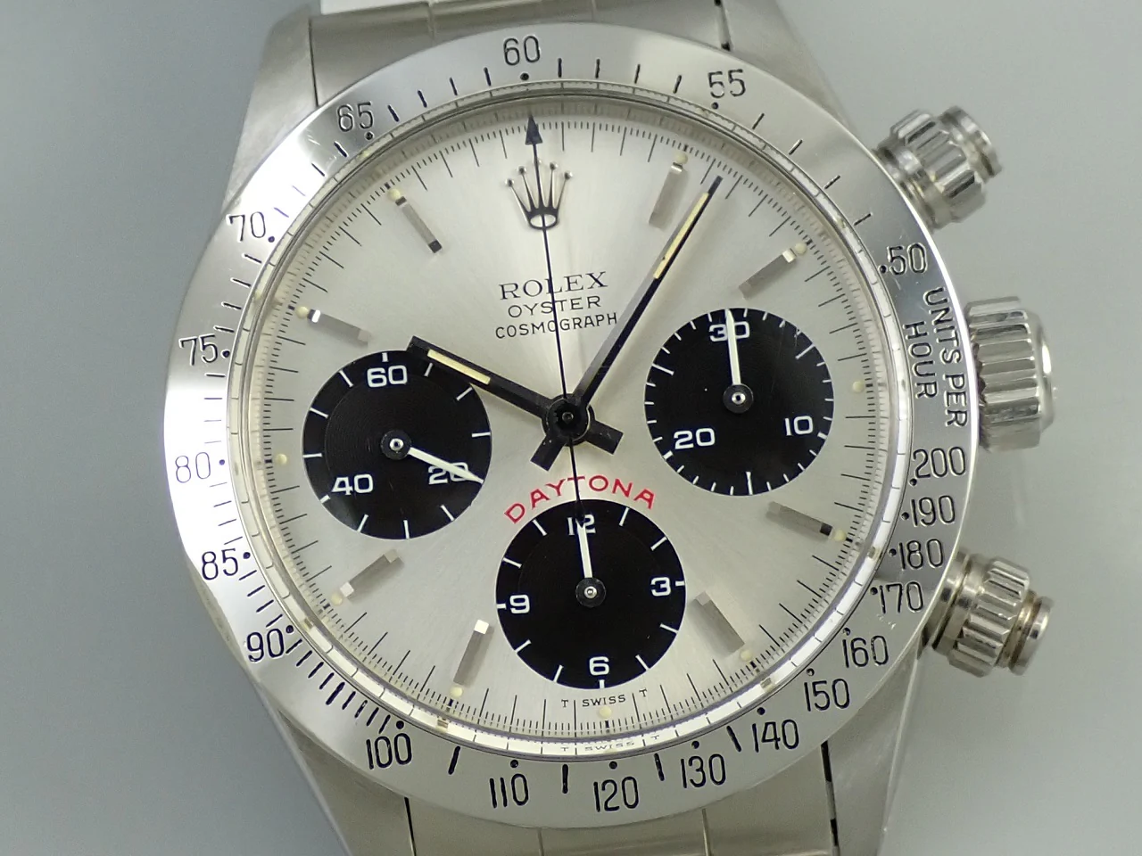 ロレックス デイトナ Ref.6265 ステンレススチール シルバー文字盤 - Image 3