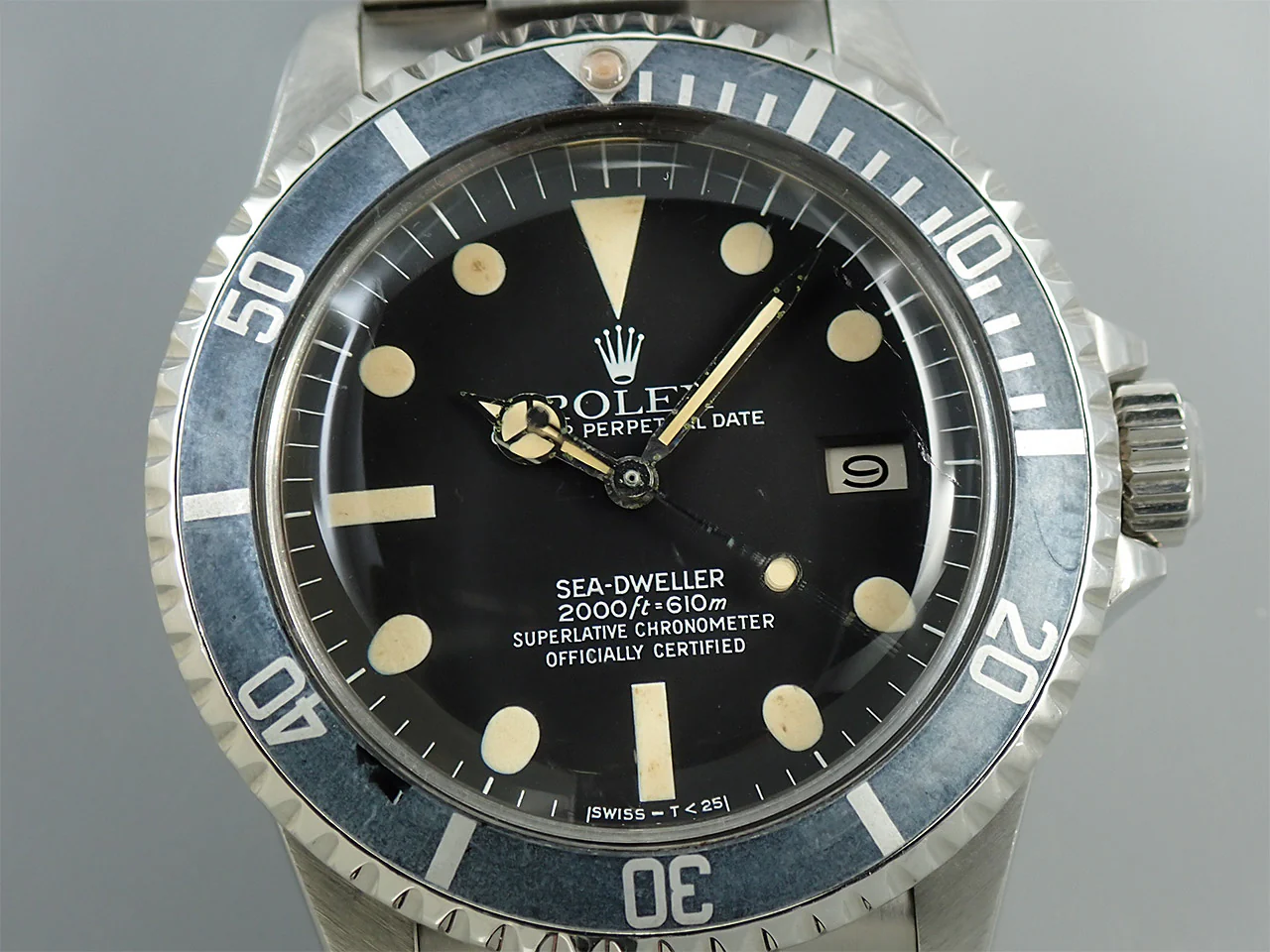ロレックス シードゥエラー Ref.1665 ステンレススチール ブラック文字盤 - Image 3