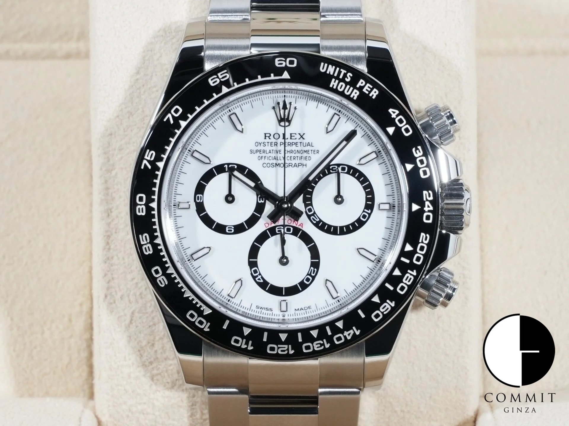 ロレックス デイトナ Ref.126500LN ステンレススチール ホワイト文字盤