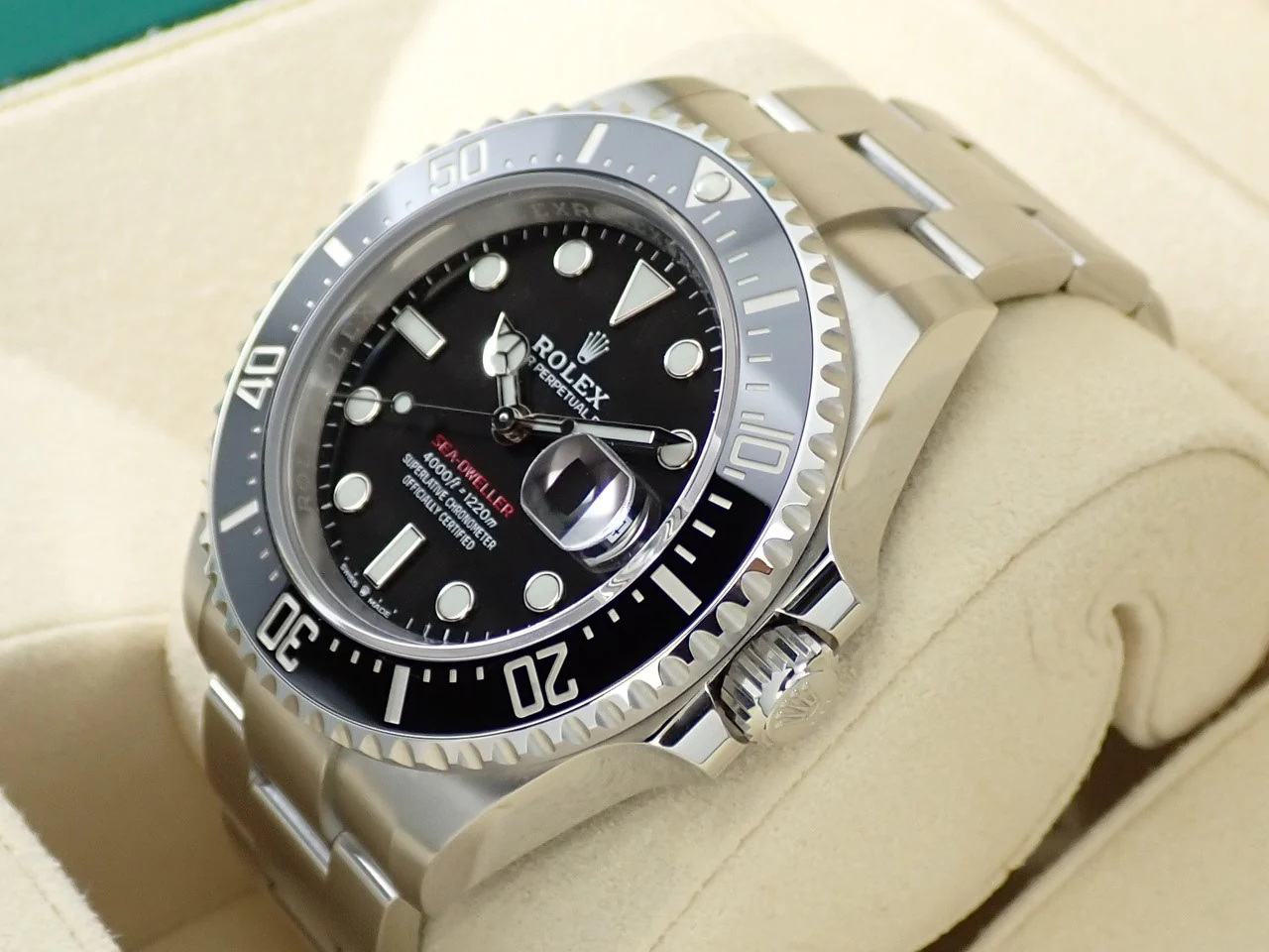 ロレックス シードゥエラー Ref.126600 ステンレススチール ブラック文字盤 - Image 4