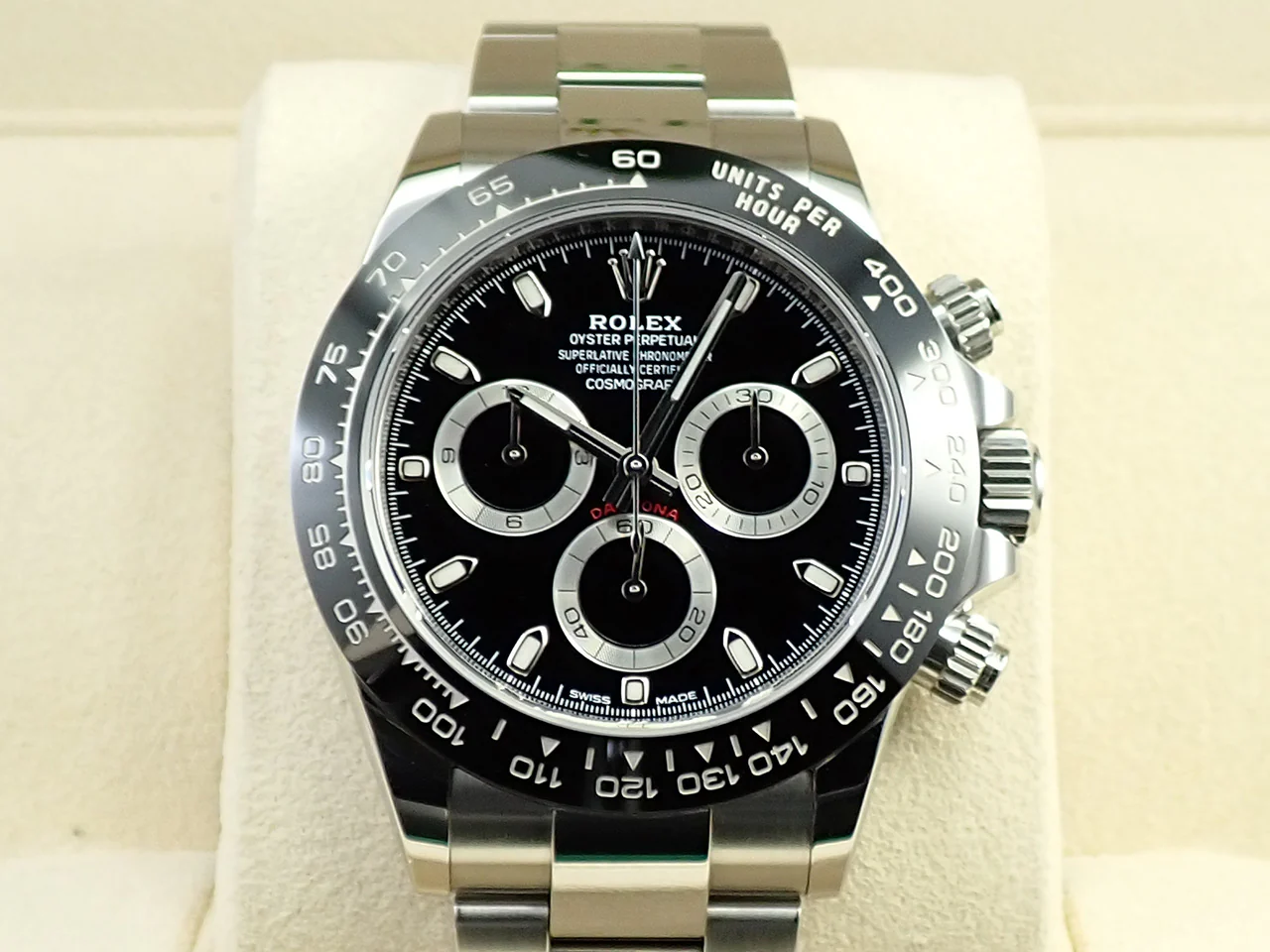 ロレックス デイトナ Ref.116500LN ステンレススチール ブラック文字盤 - Image 2