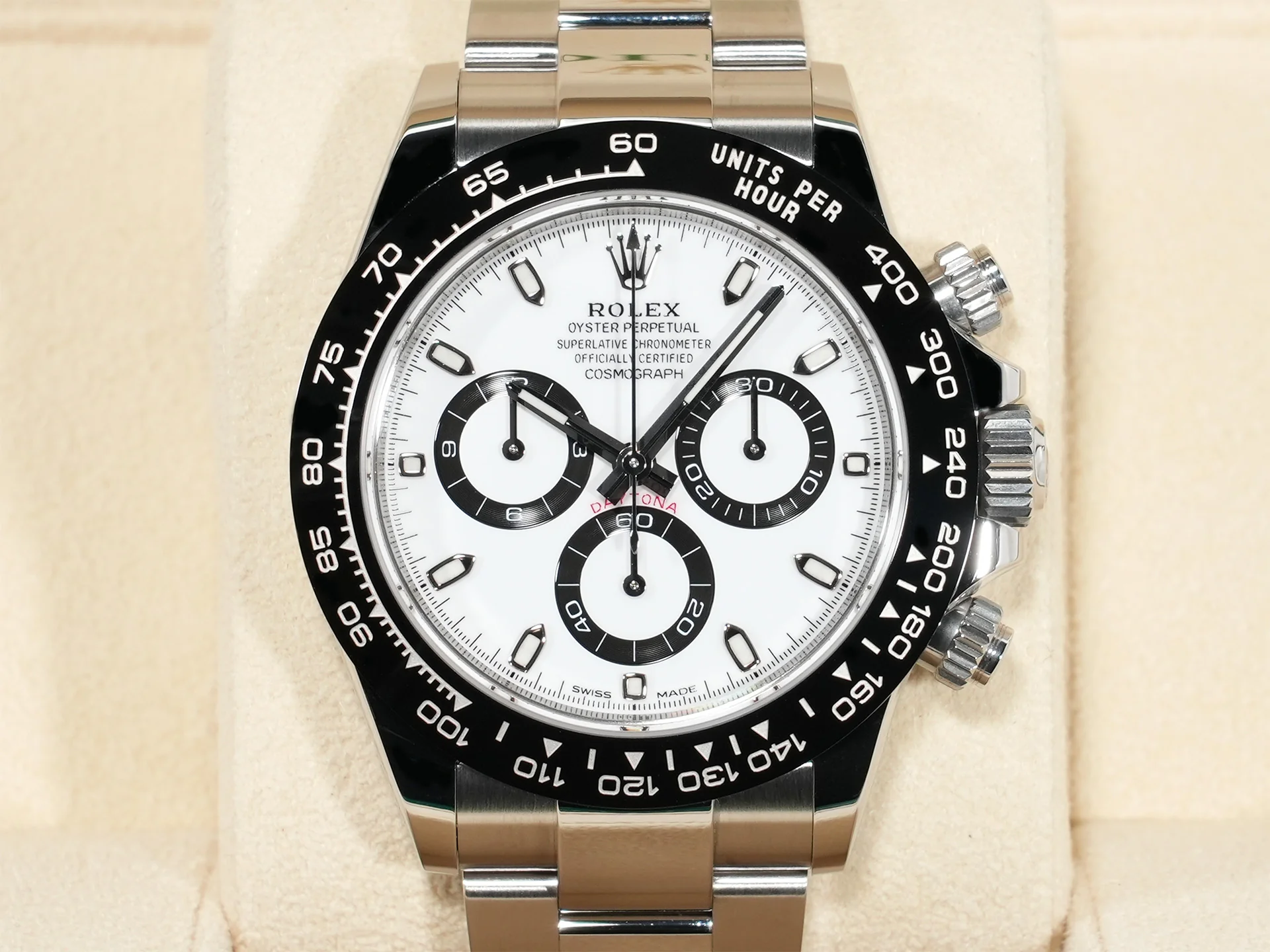 ロレックス デイトナ Ref.116500LN ステンレススチール ホワイト文字盤 美中古 uc728si9 - Image 2