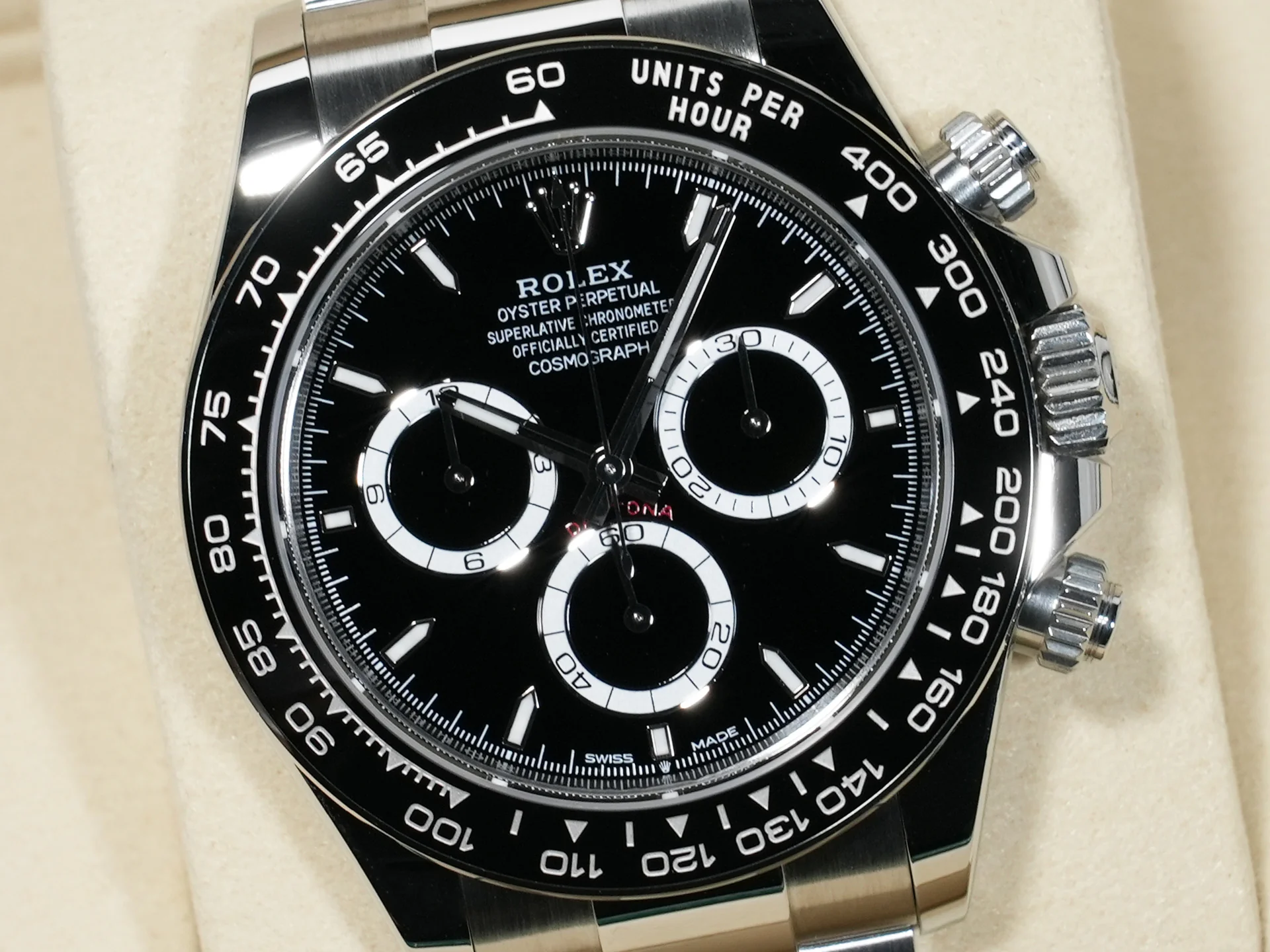 ロレックス デイトナ Ref.126500LN ステンレススチール ブラック文字盤 未使用 ueqopc4p - Image 3