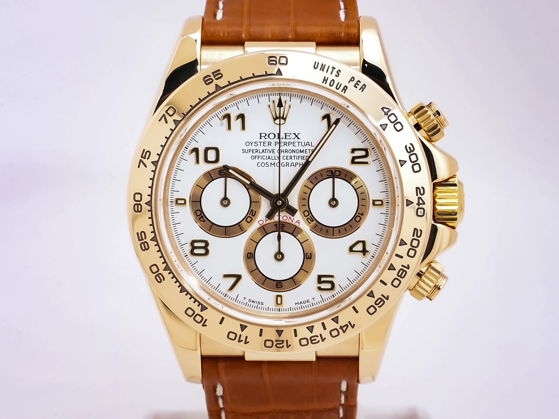 ロレックス デイトナ エルプリメロ Ref.16518 イエローゴールド ホワイト文字盤 美中古 uf6oz8ou - Image 2