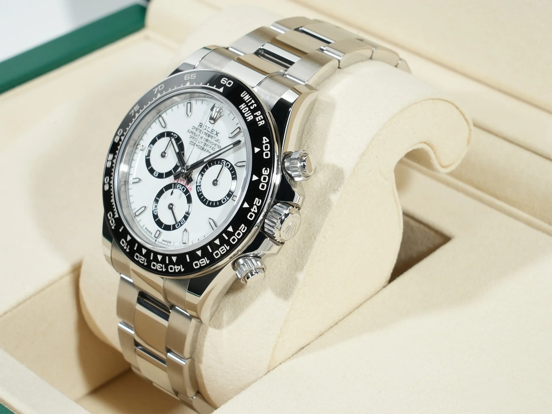 ロレックス デイトナ Ref.126500LN ステンレススチール ホワイト文字盤 - Image 4