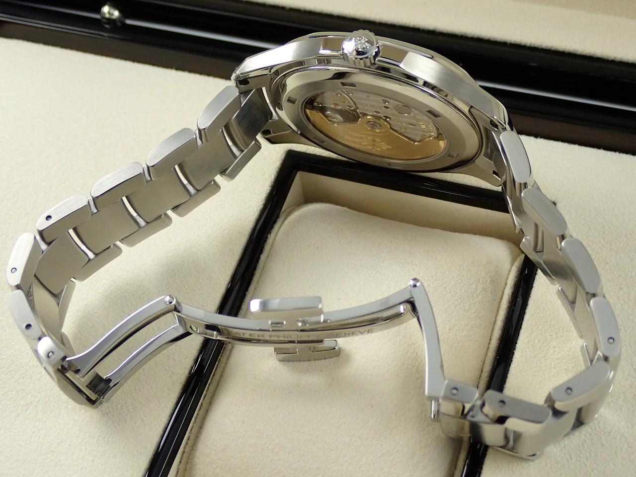 パテックフィリップ アクアノート エクストララージ Ref.5167/1A-001 ステンレススチール ブラック文字盤 - Image 8
