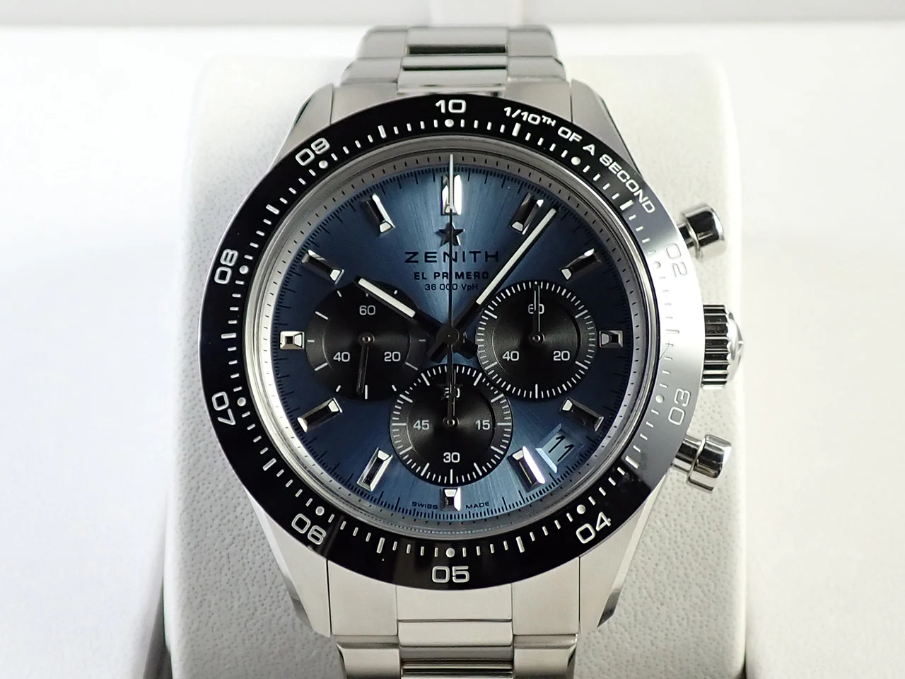 ゼニス クロノマスター スポーツ ヨシダ スペシャル エディション Ref.03.3104.3600/54.M3100 アクアブルー文字盤 未使用 UHL0RS8K - Image 2
