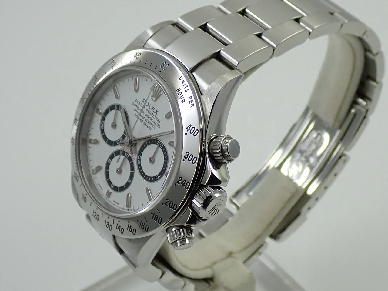 ロレックス デイトナ エルプリメロ Ref.16520 ステンレススチール ホワイト文字盤 - Image 4