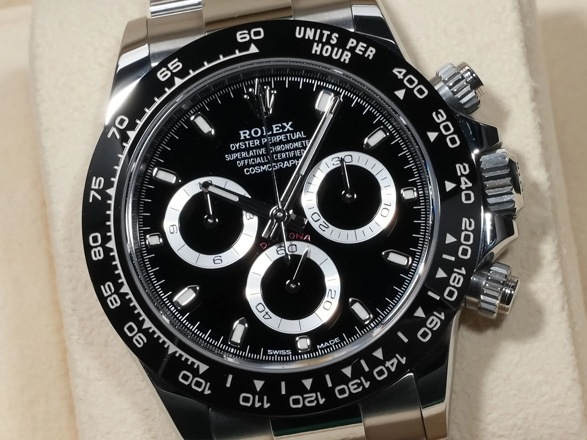 ロレックス デイトナ Ref.116500LN ステンレススチール ブラック文字盤 - Image 3