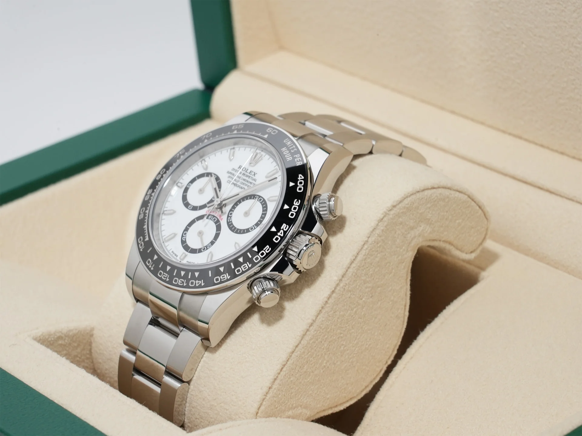 ロレックス デイトナ Ref.126500LN ステンレススチール ホワイト文字盤 - Image 4