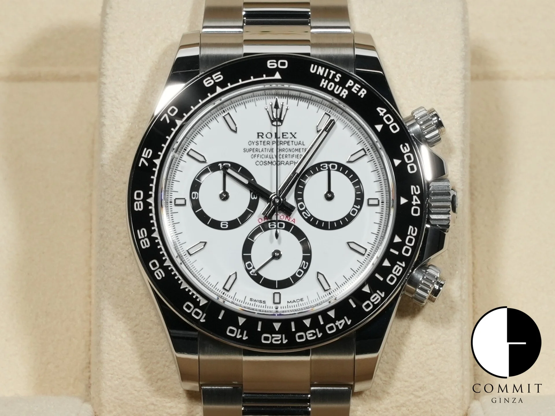 ロレックス デイトナ Ref.126500LN ステンレススチール ホワイト文字盤