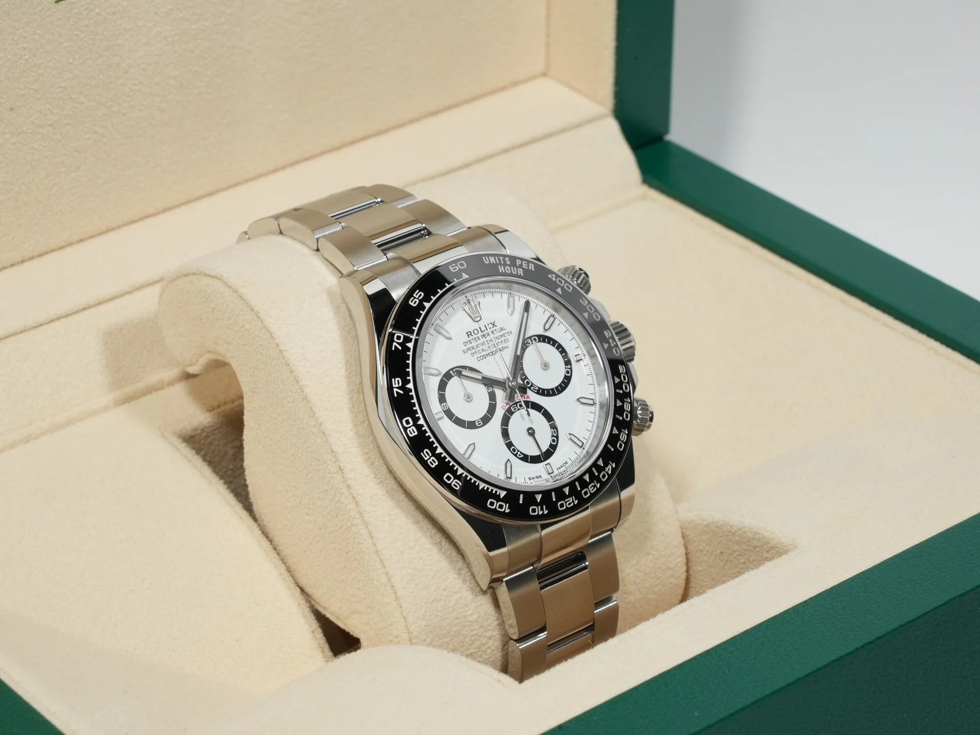 ロレックス デイトナ Ref.126500LN ステンレススチール ホワイト文字盤 - Image 5