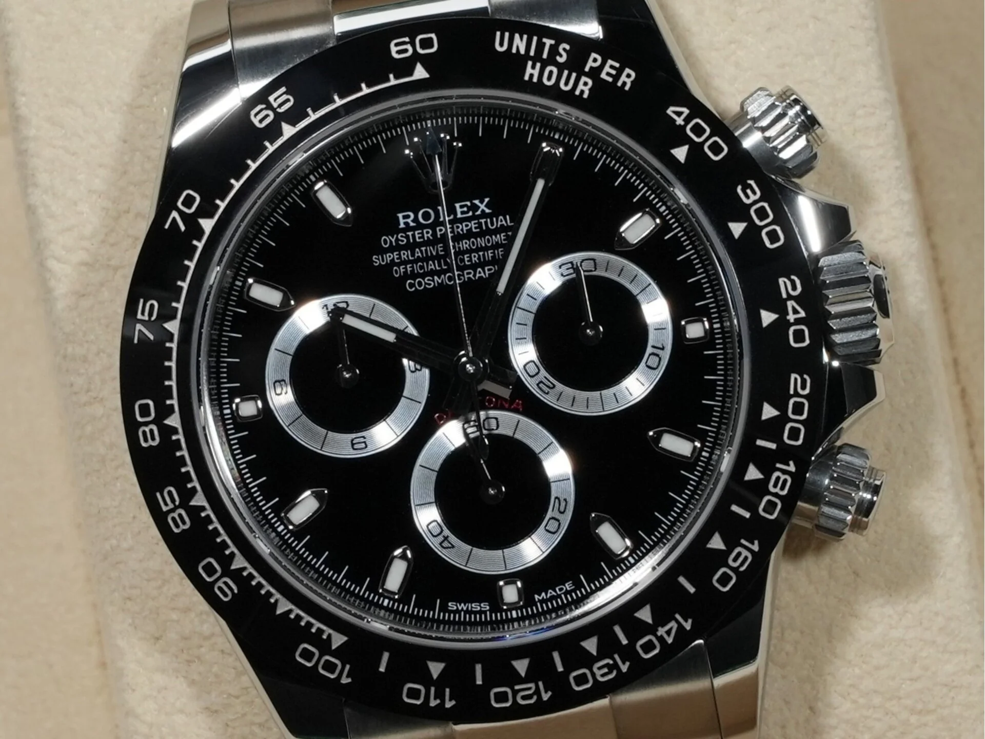 ロレックス デイトナ Ref.116500LN ステンレススチール ブラック文字盤 - Image 3
