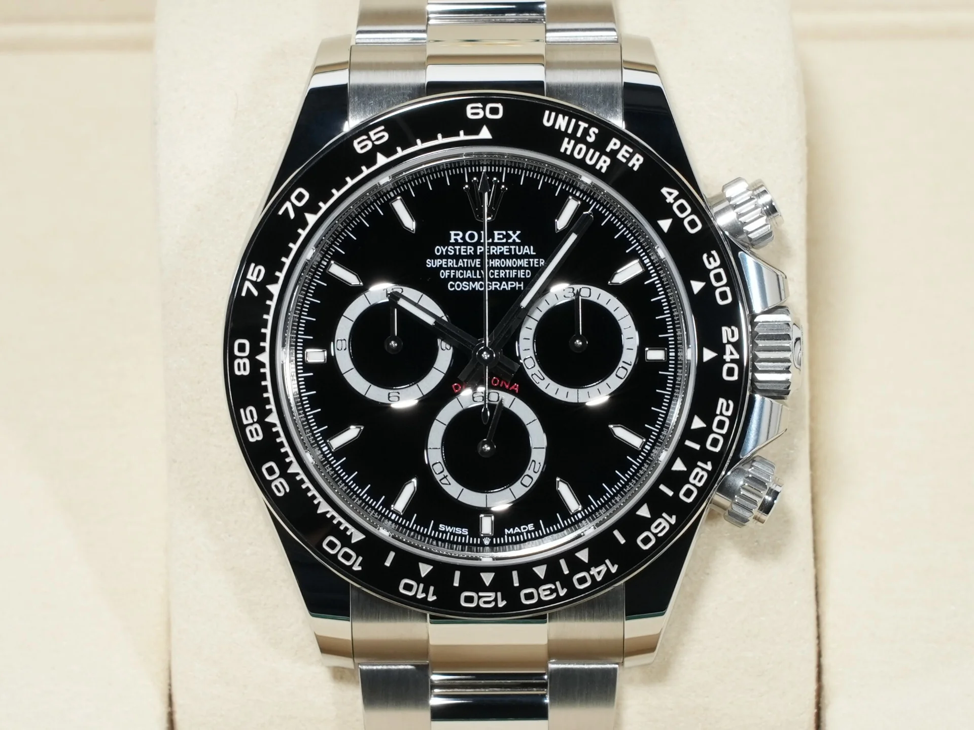 ロレックス デイトナ Ref.126500LN ステンレススチール ブラック文字盤 未使用 upsyod39 - Image 2