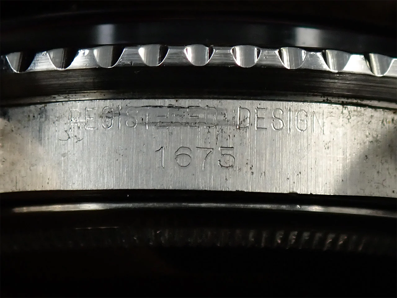 ロレックス GMTマスター Ref.1675 ステンレススチール ブラック文字盤 オイスターブレスレット - Image 12