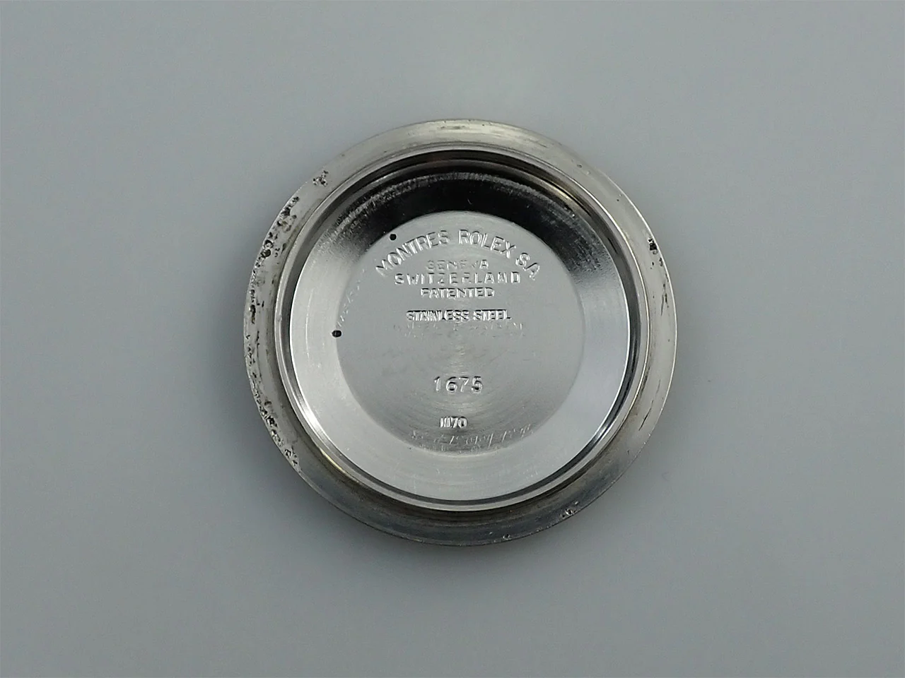 ロレックス GMTマスター Ref.1675 ステンレススチール ブラック文字盤 オイスターブレスレット - Image 15