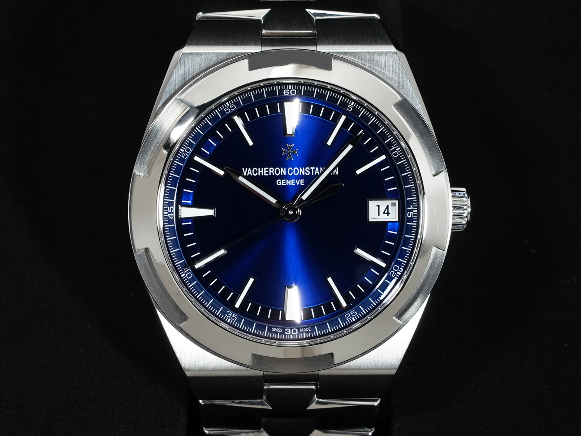 ヴァシュロンコンスタンタン オーヴァーシーズ Ref.4500V/110A-B128 ブルー文字盤 美中古 urrrsy5t - Image 2