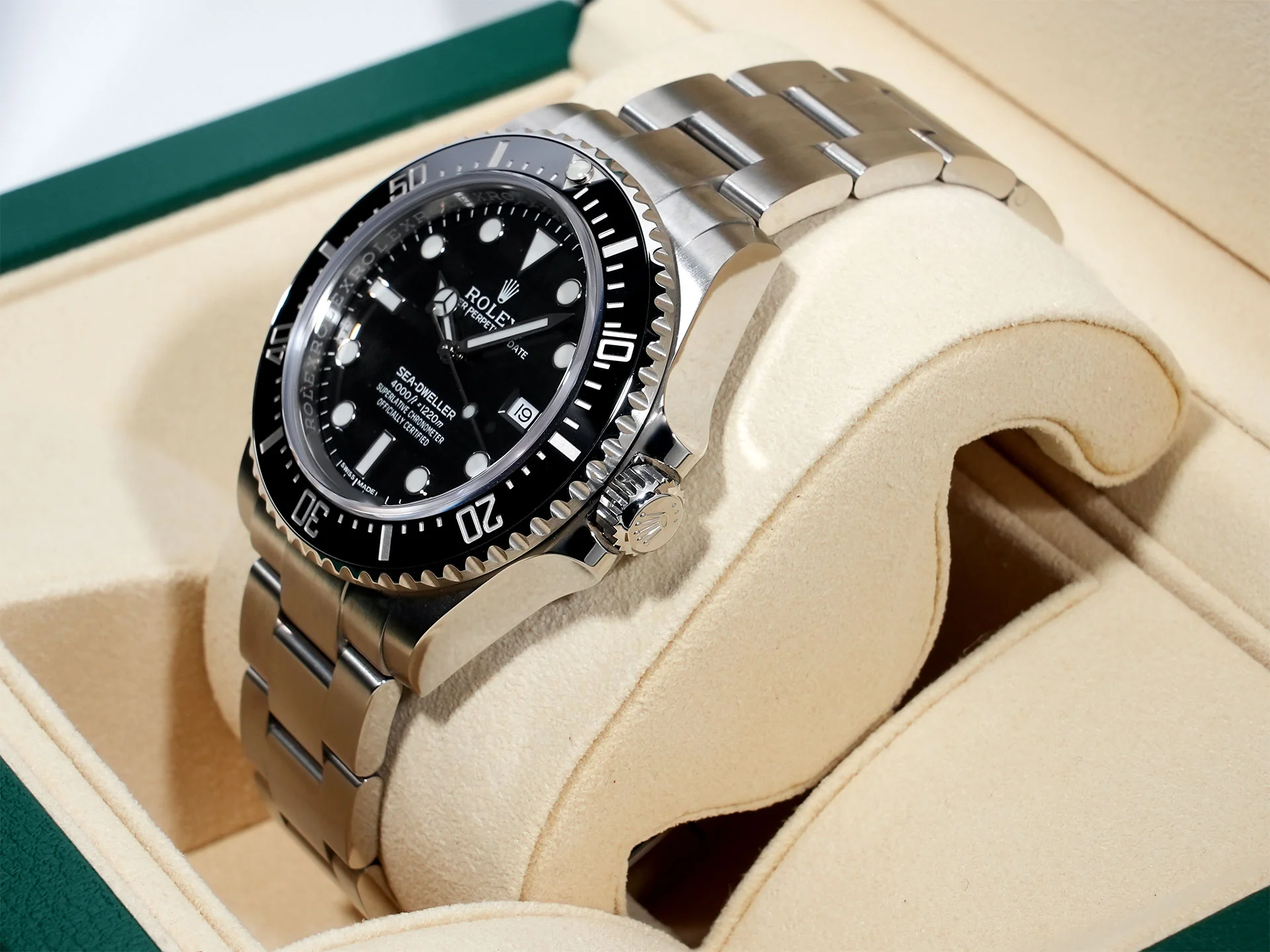 ロレックス シードゥエラー 4000 Ref.116600 ステンレススチール ブラック文字盤 極美品 utpkbmtq - Image 4