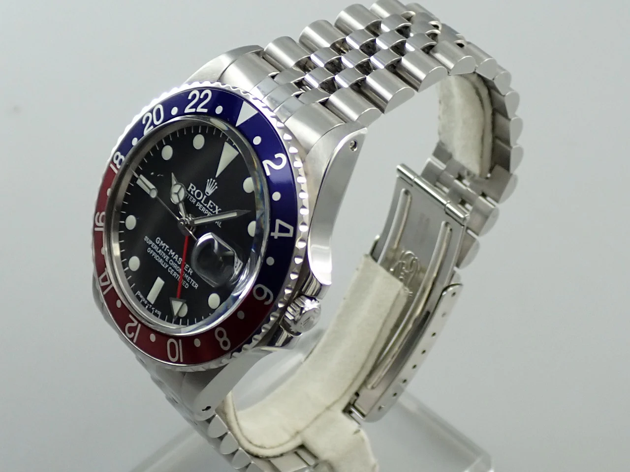 ロレックス GMTマスター Ref.1675 ステンレススチール ブラック文字盤 ジュビリーブレスレット 中古 UV984676 - Image 4